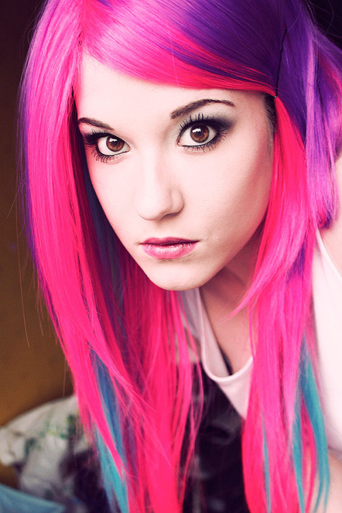 fyeahpinkhair:  Me.