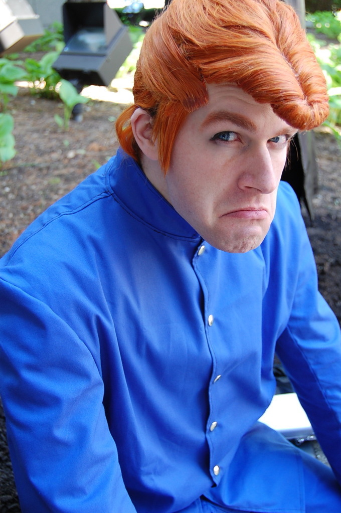 vveaboo:  shugarskull:  Kuwabara by *Ex-Shadow “What’re you lookin’ at Urameshi?”