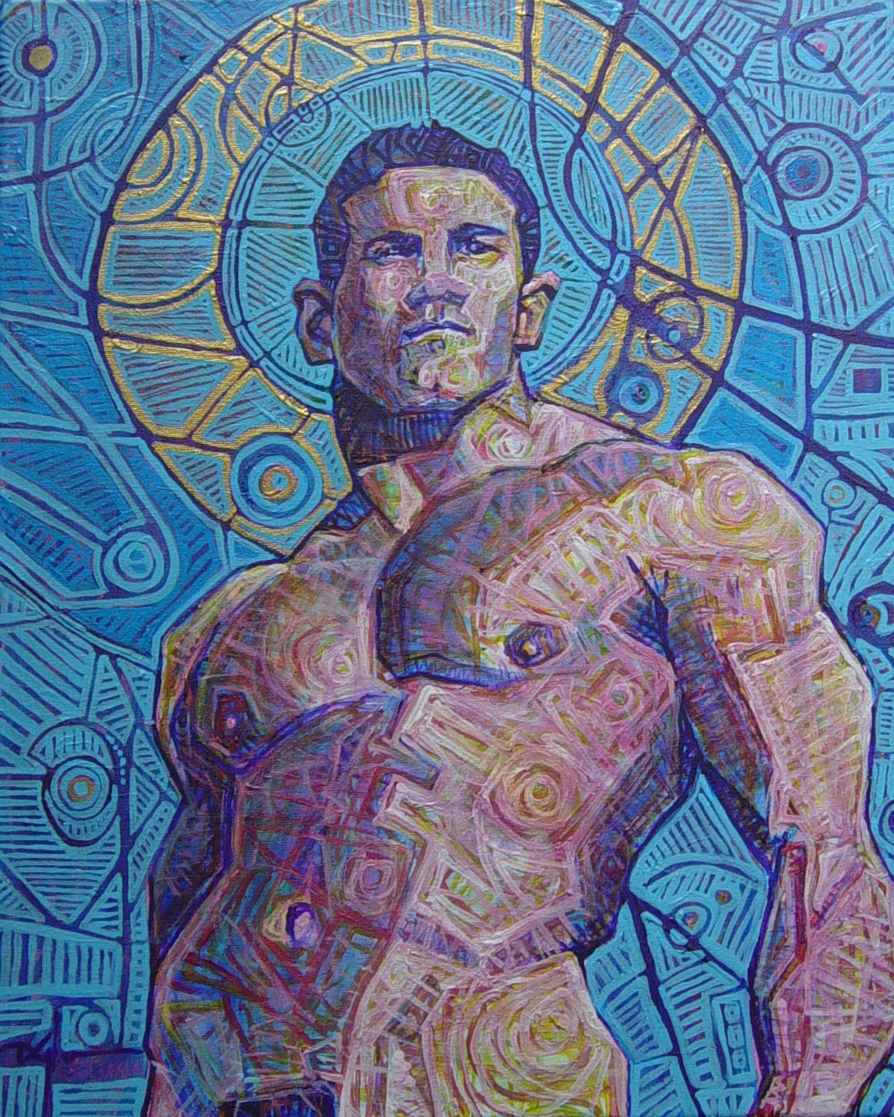 antonio-m:  ProudDarren Englemanacrylic on canvas 