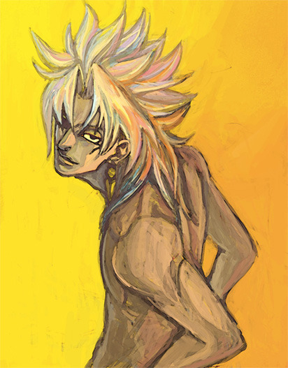xsilentsnowx:  One of my favorite pictures of Marik ever. Unknown source. :c