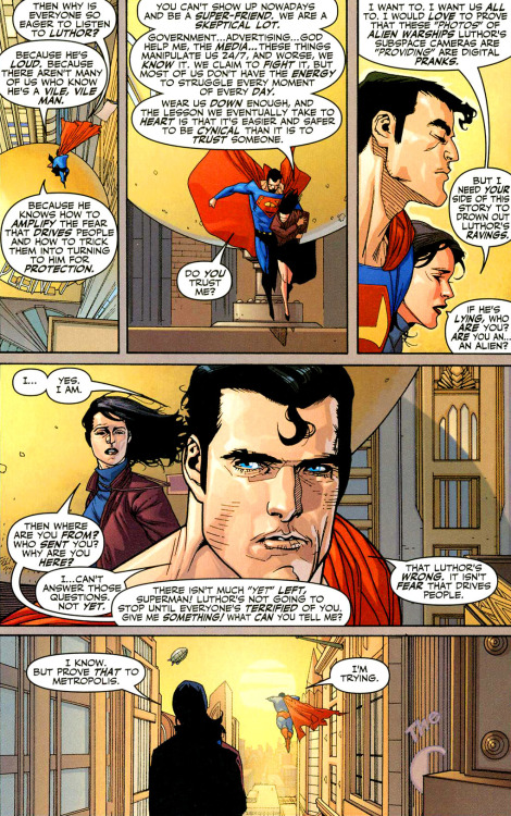 Lois Lane Panel of the Day: ~Superman: Birthright #9