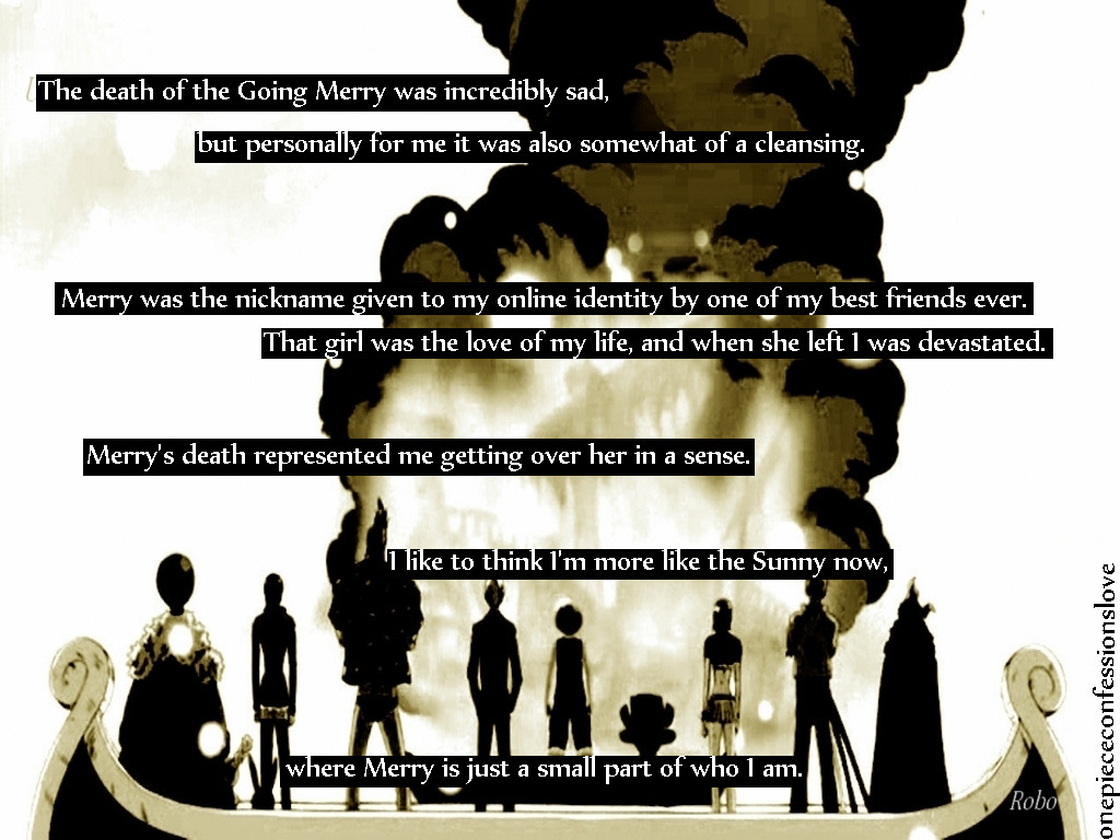 One Piece Confessions — The death of the Going Merry was incredibly sad