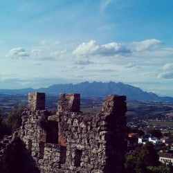 #montserrat desde gelida (Tomada con instagram)