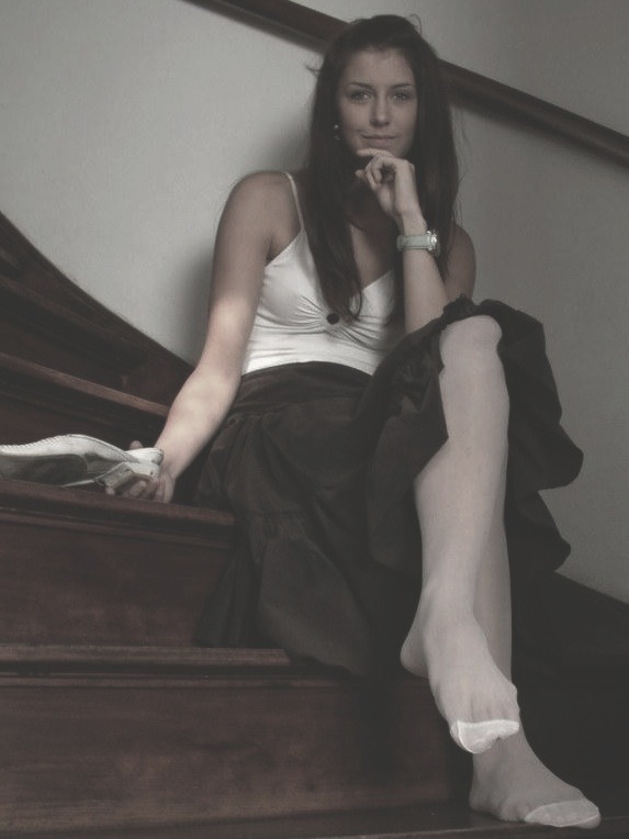 backseam:  “Right here? On the stairs?” 