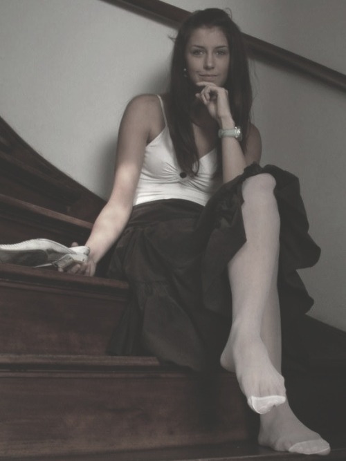 backseam:  “Right here? On the stairs?” 