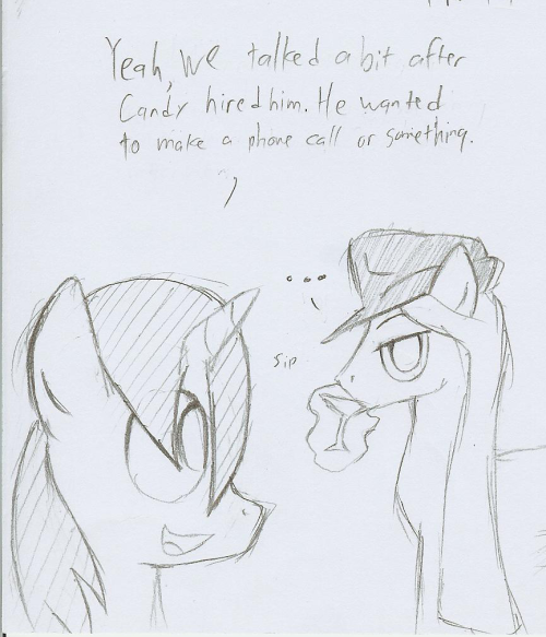 thedeedeedee:  redacesclub:  Feat. Gear, Iridescence, Cteno. (OOC: Dee, you better not be kidding about this.)  woooooo  OHOHOOOOO, plot thickens~!