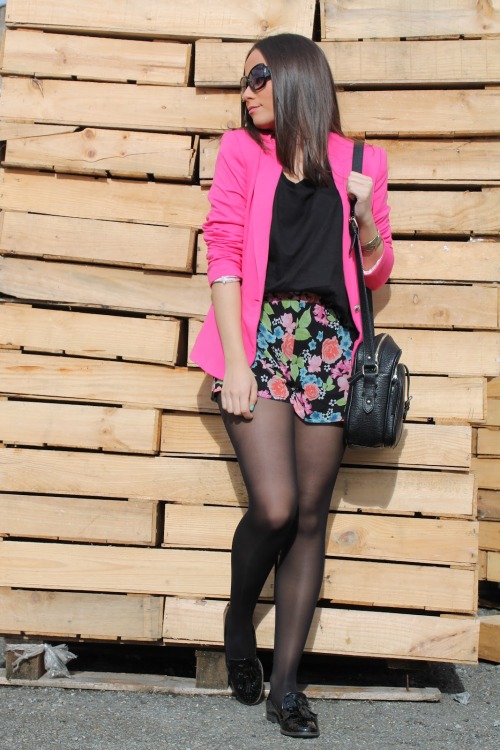 (via Monday to Friday: Floral shorts)