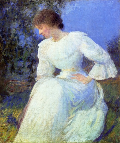 Girl in White, Edmund Tarbell