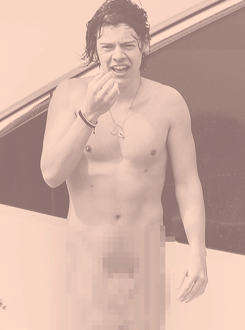 -harrystyles:  Harry Styles skinny dipping in Sydney 