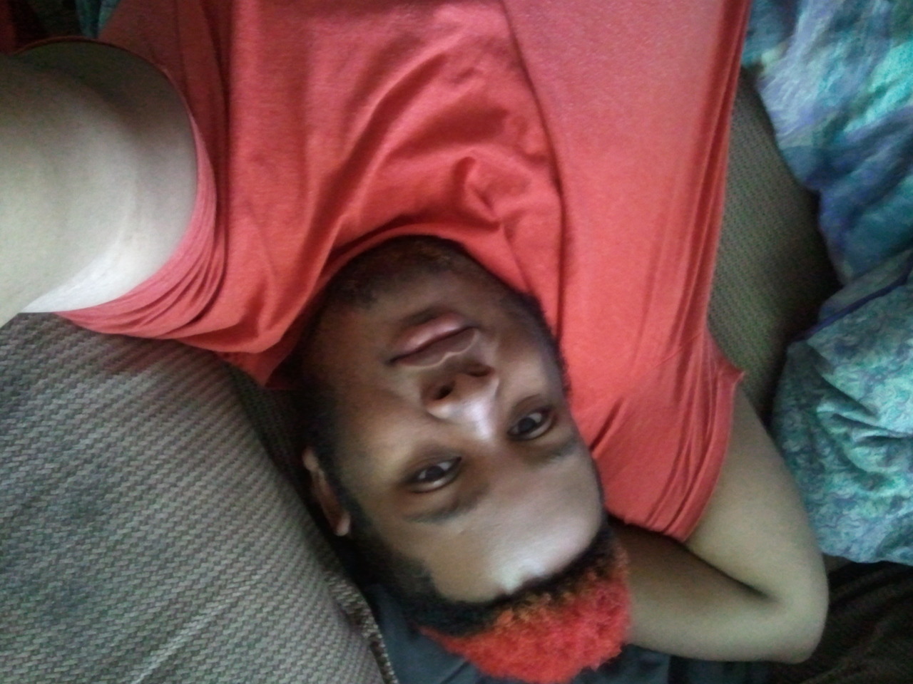 At the best friend&rsquo;s apartment. Chillin&rsquo; before we get some writing