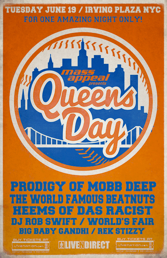 MASS APPEAL &amp; LIVENDIRECT PRESENT QUEENS DAY TUESDAY  JUNE 19th  // IRVING