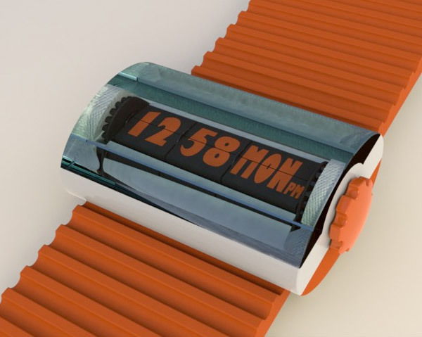 Retro-Inspired flip clock watch designed by Gordon Lardi.
Want this! Unfortunately, still a prototype.