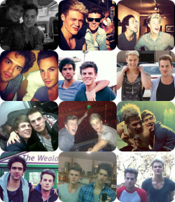 thewanted-lawson:  the many bromances of