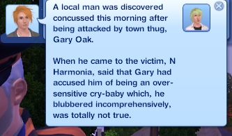 pokesims:  There might be some seriously strange romances going on in this town,