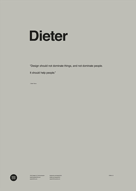 Design by Dieter Rams