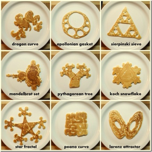 wnycradiolab:Fractal pancakes and organ pancakes!  Now I know what’s been missing from my morning ro