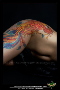 vonlionheart:  Phoenix Tattoo - Female Canvas