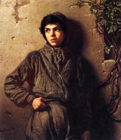 thisblueboy:  Johnson Eastman, The Savoyard Boy, 1853 