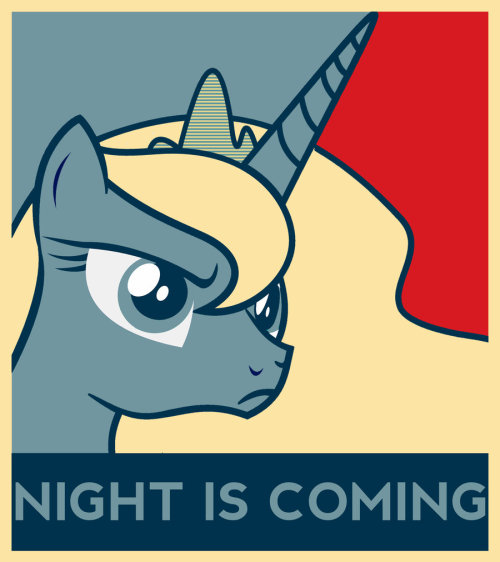 pandabronyum:  ponies-282:  Which means it is Luna time!  Brace ourselves?