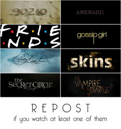 likea-getaway:  Friends, Skins, PLL &