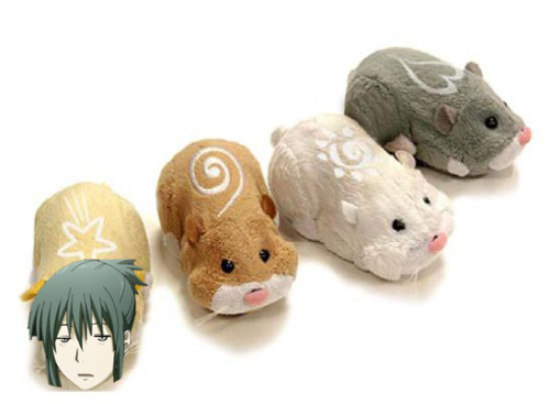 nezumis-magical-cockasaurus:  Nezumi’s nickname from me is Zuzu. Zuzu = Zhu Zhu pets. Tay gave me the idea. And look! Hamlet, Cravat, and Tsukiyo are with him, too. <3