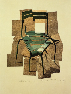 museumaddictsanonymous:David Hockney, Chair