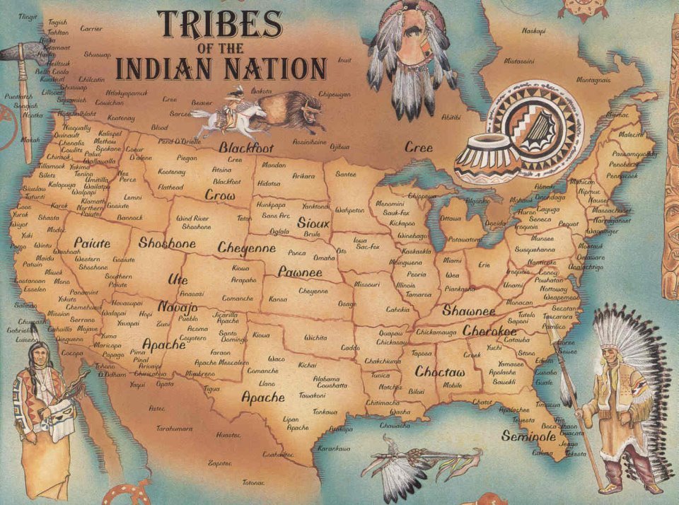 america-wakiewakie:  There were over 600 separate and distinct American Indian tribes