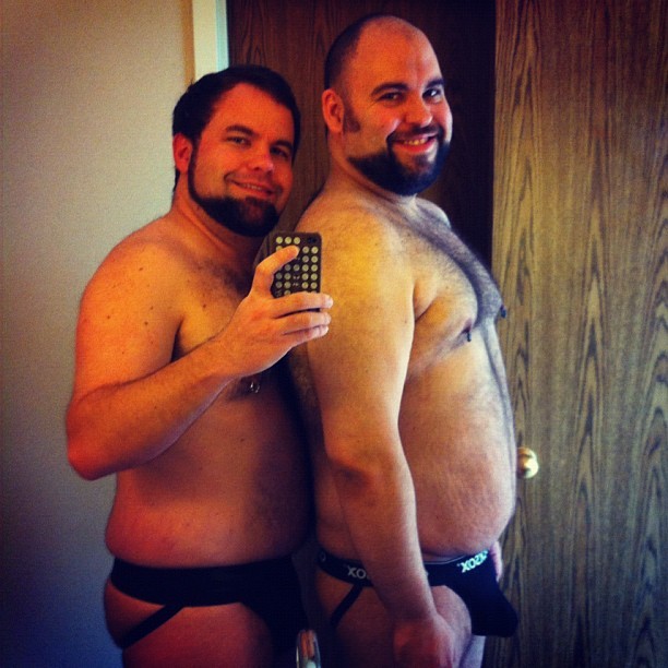 corebearfaves:  tophersterling:  Jock Jams (Taken with Instagram at Hyatt Regency