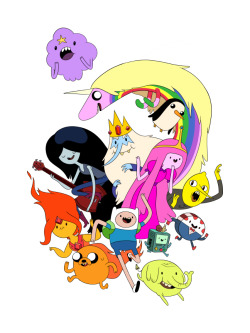 adventuretime:  Natasha, Phil, and now this one from Andy. The Adventure Time artists on a busman’s holiday. Be a good soul and follow Andy Ristaino on his Skronked Tumblr. skronked:  here’s something.  