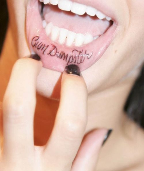 facialfreaks:  well…at least she knows what she is
