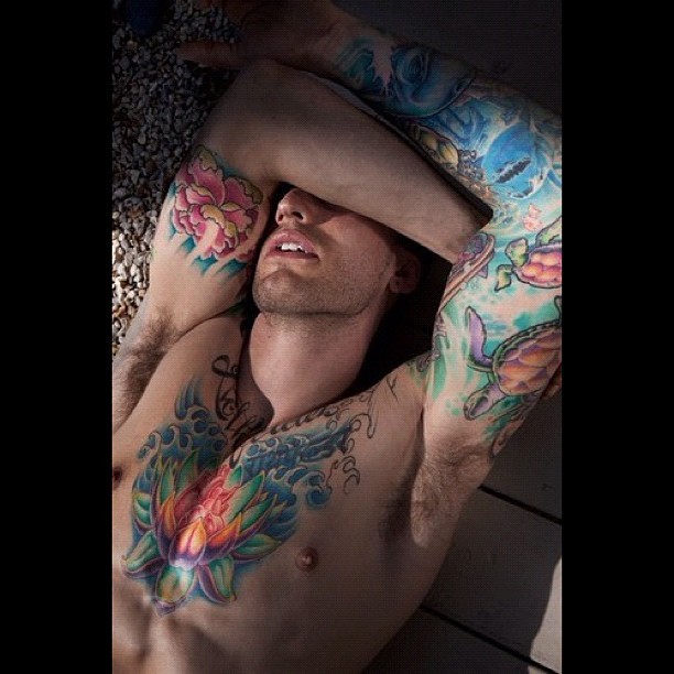 If I ever get death row, I&rsquo;ll be sure to request him as my last meal. #tattoos