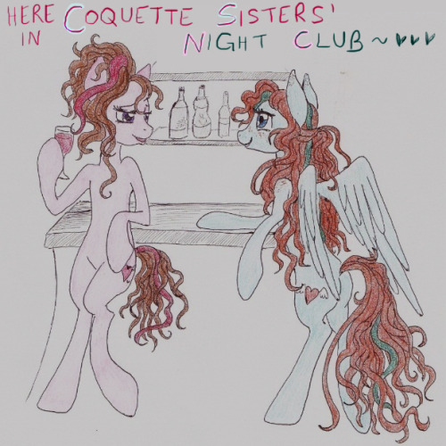 ask-coquette-sisters:  ♥~We remain in your disposal~♥      How about you all just GO AND FOLLOW THEM~~
