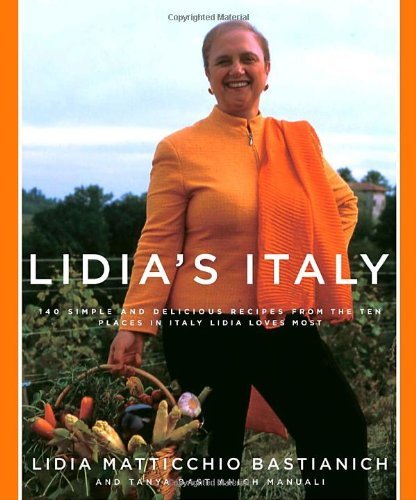 Lidia’s Italy: 140 Simple and Delicious Recipes  from the Ten Places in Italy Lidia Loves Most
By Lidia Matticchio Bastianich, Tanya Bastianich Manuali
Buy Book | Kindle
Featured on public radio:
The Splendid Table Lidia Bastianich: The Key 3
April...