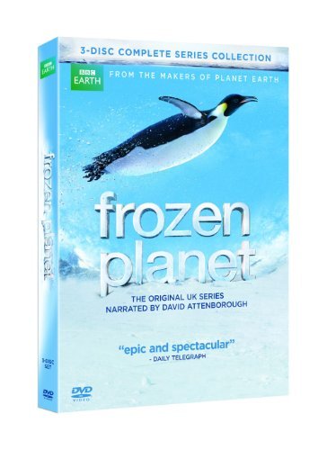 Frozen Planet
Buy DVD | BluRay
Fresh Air:Traveling to the Corners of Our “Frozen Planet”
From the Emmy-winning team behind Planet Earth and The Blue Planet comes Frozen Planet, the epic tale of two disappearing wildernesses, the Arctic and Antarctic....