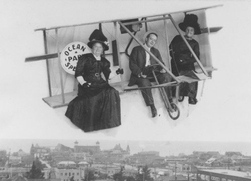 Picture Postcard commemorating a visit to Ocean Park, in present-day Venice, circa 1912.