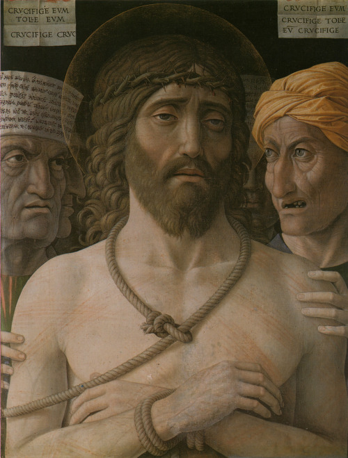 Porn epph:  Mantegna, Ecce Homo (c.1500) Tempera photos