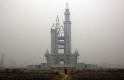 Abandoned Disneyland in Beijing China.