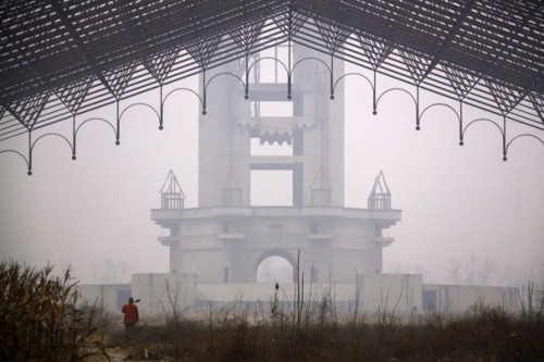 rookiemag:   Abandoned Disneyland in Beijing China. It’s as if you hopped off of you