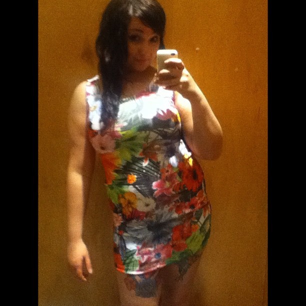 Hello Summer! Bought the skirt of this instead though #tattoos #summer #floral #dress