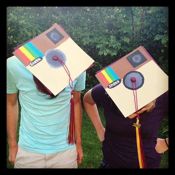 Graduation caps, we just had to ;) @joshuadougie I don&rsquo;t think I&rsquo;m