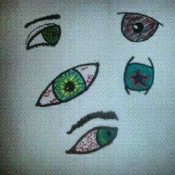Rustys eye drawing ability :) (Taken with instagram)