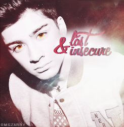 omgzarry:  Lost and insecure. You found me, you found me 