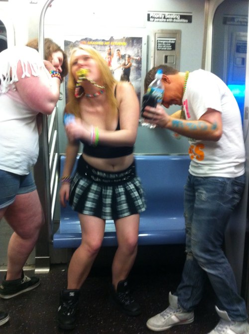 subway party porn pictures