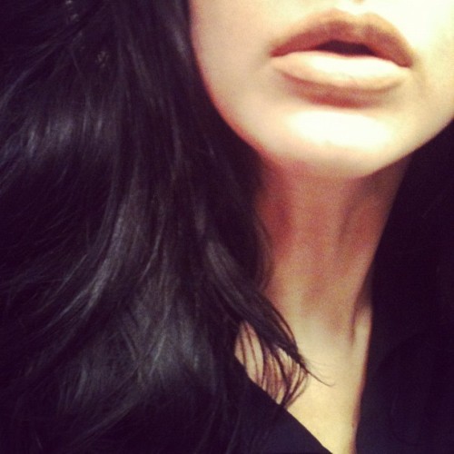 Nude lips (Taken with instagram)