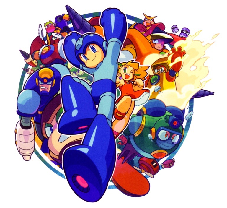 aadeikkossuu:  Cover art for Rockman Complete Works 1-6 (PlayStation, 1999).