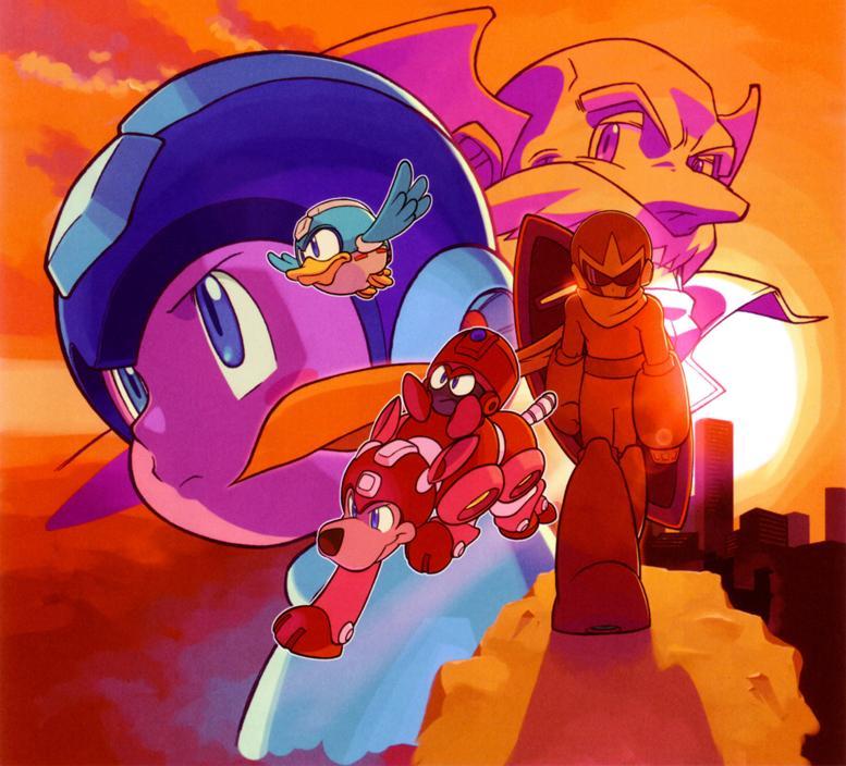 aadeikkossuu:  Cover art for Rockman Complete Works 1-6 (PlayStation, 1999).
