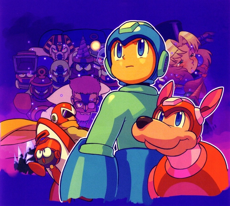 aadeikkossuu:  Cover art for Rockman Complete Works 1-6 (PlayStation, 1999).