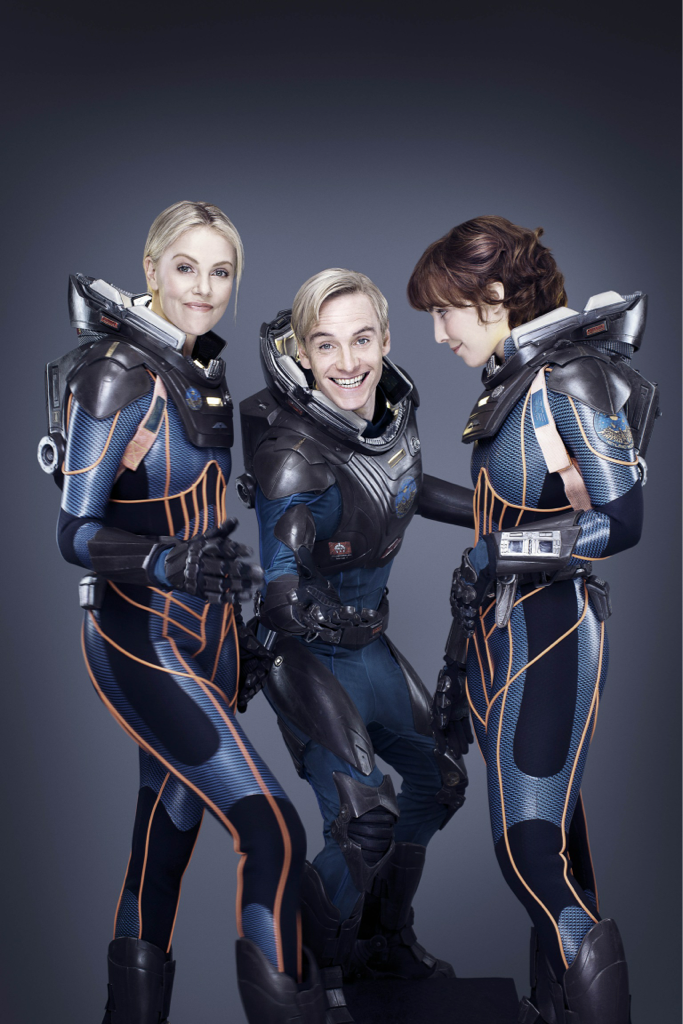 ianderry:  Sometimes actors do have fun ! #prometheus 