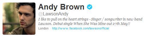 :  The Lawson boys are verified on twitter (11/5/2012) 