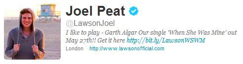 :  The Lawson boys are verified on twitter (11/5/2012) 